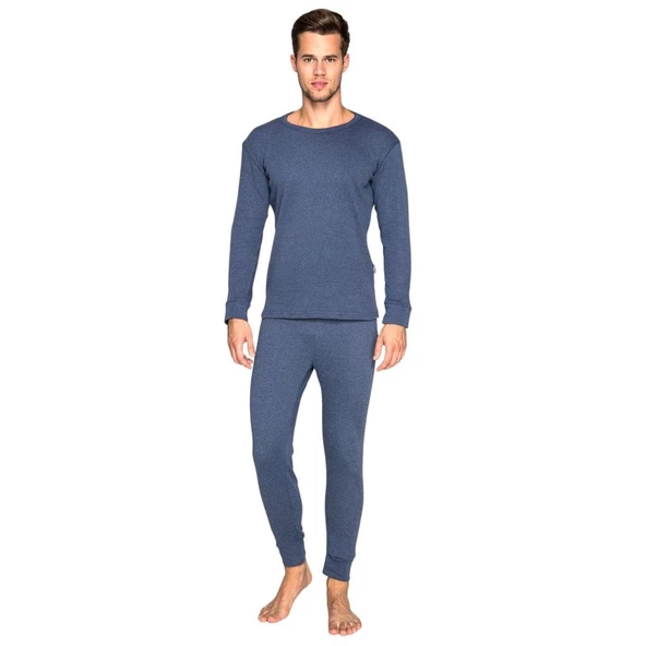 Yetişkin Termal İçlik Set - Thermoform - Artica Unisex - Lacivert - 3