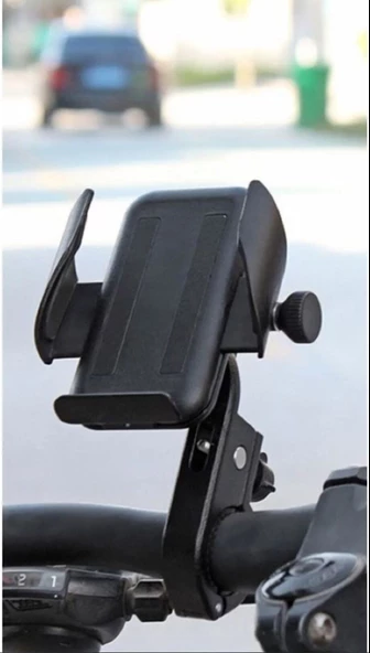 Metal Motorsiklet/Bisiklet /Scooter Gidon uyumlu Telefon tutucu A12 motorcyle Phone Holder - 2