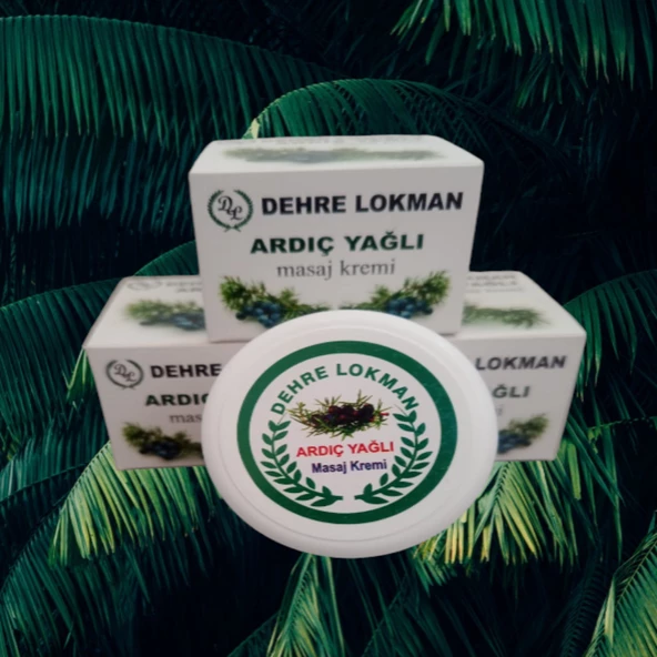 dehre lokman ardıç yağı özü kremi 70 gr ( 4 adet ) - 4