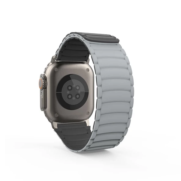 Apple Watch Ultra 49mm Zore KRD-122 Silikon Kordon Strap Kayış - Resim 9