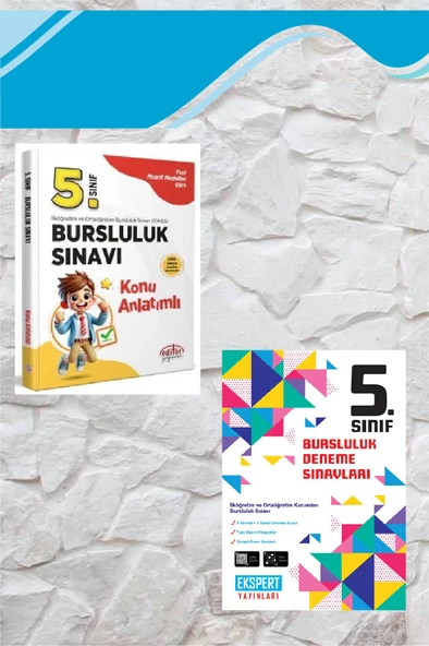 5.Sınıf Bursluluk Sınavı Konu Anlatımlı + Deneme Sınavı