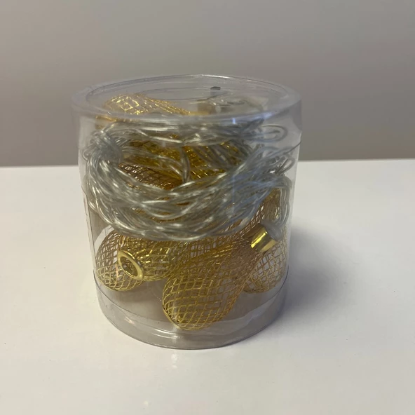 Metal Pille Çalışan Dekor Lambası - Mavi Su Dünyası - 4