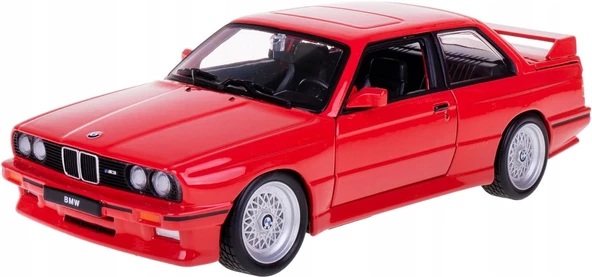 1988 Bmw 3 Serıes M3 (E30) 1:24 Ölçek Burago Marka - 3
