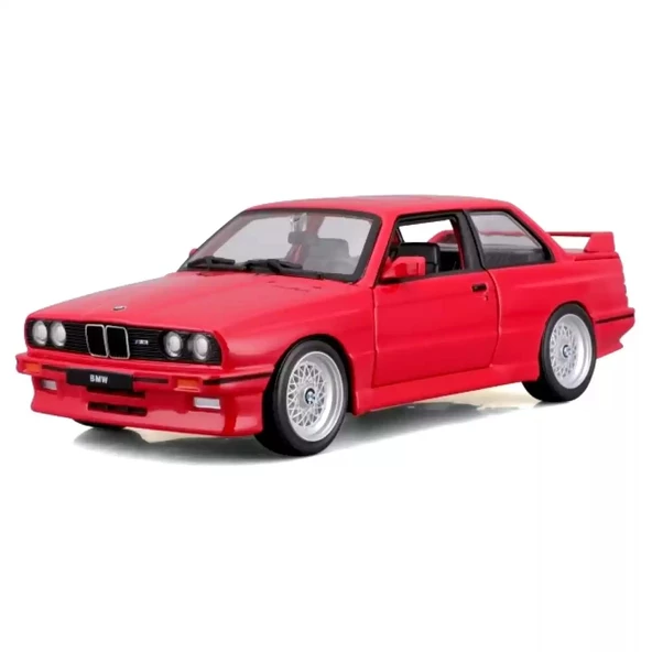 1988 Bmw 3 Serıes M3 (E30) 1:24 Ölçek Burago Marka - 4
