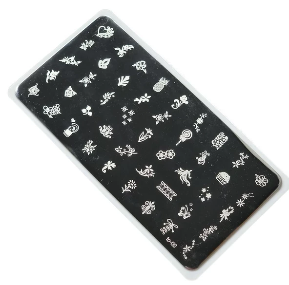 Nail Art Stamping Baskı Plakası ürün görseli
