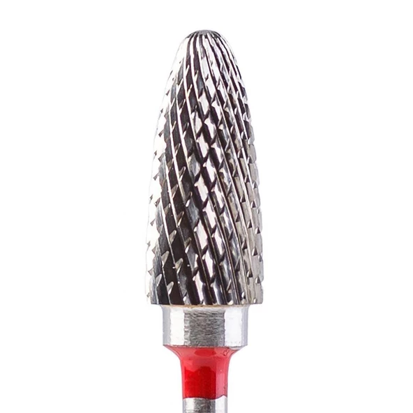 Çelik Freze Törpü Ucu Kırmızı Sol El ürün görseli