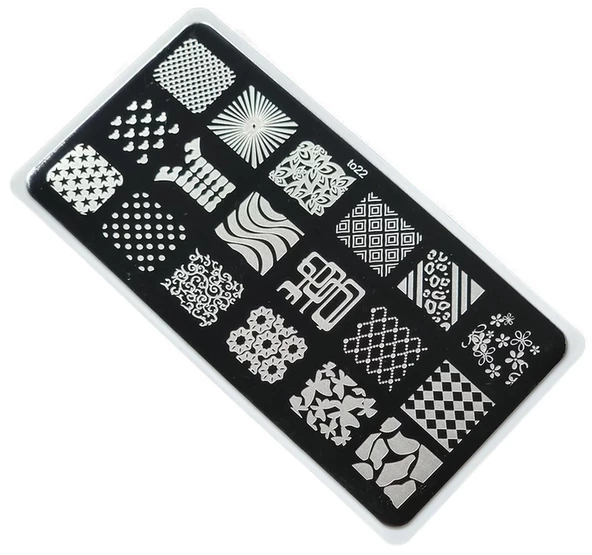 Nail Art Stamping Baskı Plakası ürün görseli