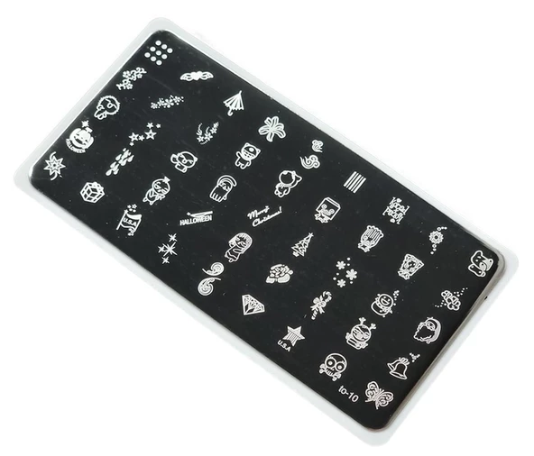 Nail Art Stamping Baskı Plakası