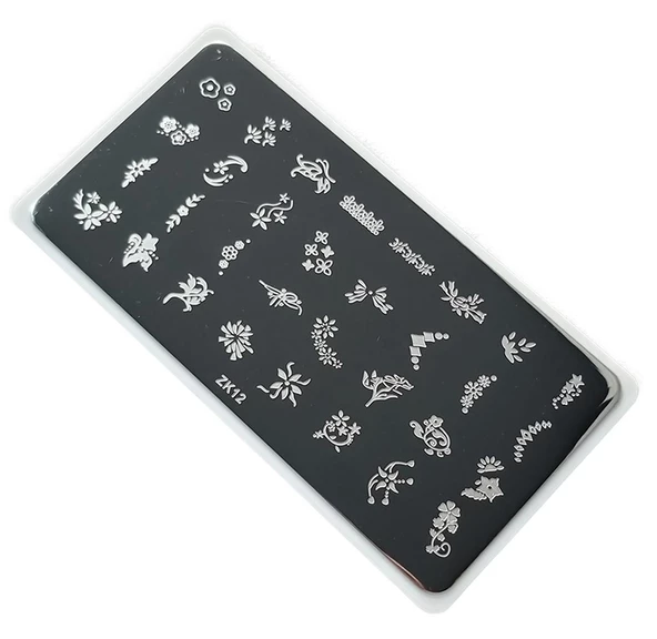 Nail Art Stamping Baskı Plakası