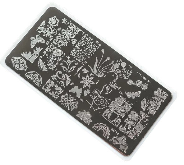 Nail Art Stamping Baskı Plakası ürün görseli