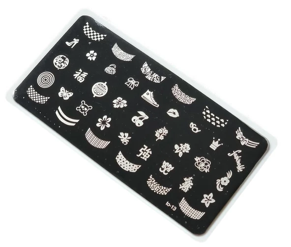 Nail Art Stamping Baskı Plakası ürün görseli