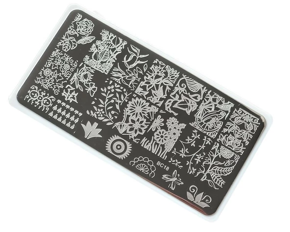 Nail Art Stamping Baskı Plakası ürün görseli