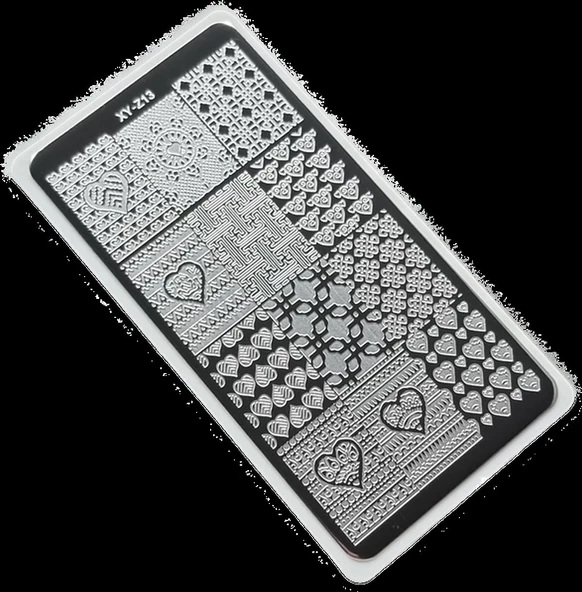 Nail Art Stamping Baskı Plakası ürün görseli