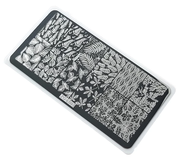 Nail Art Stamping Baskı Plakası ürün görseli