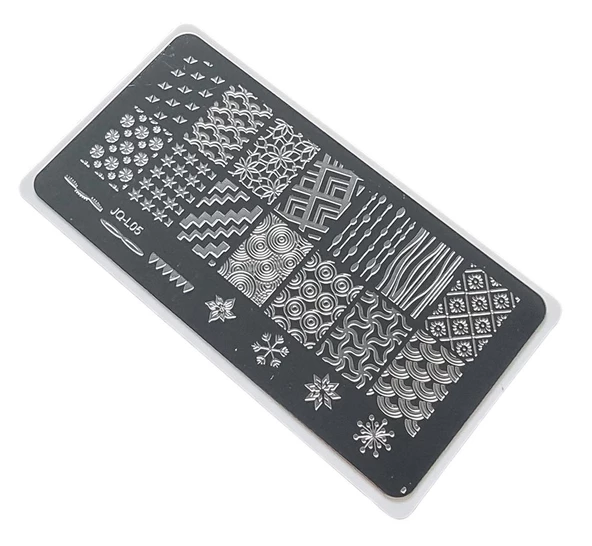 Nail Art Stamping Baskı Plakası