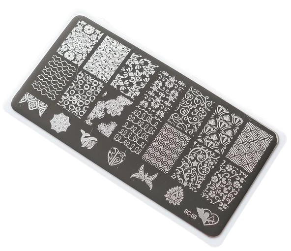 Nail Art Stamping Baskı Plakası