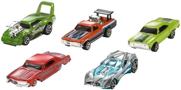 Hot Wheels Onlu Araba Seti - 1:64 Ölçek 54886 - 6
