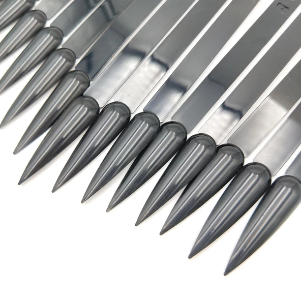 Kalıcı Oje Stiletto 50 li Renk Kartelası (Siyah) - Resim 4