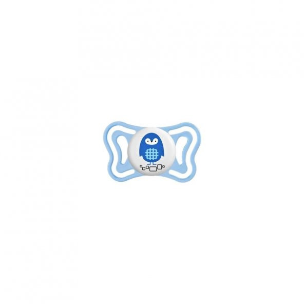 Chicco Physio Light Silikon Emzik Ortodontik 2-6 Ay Erkek Gece Parlayan 2li - 2