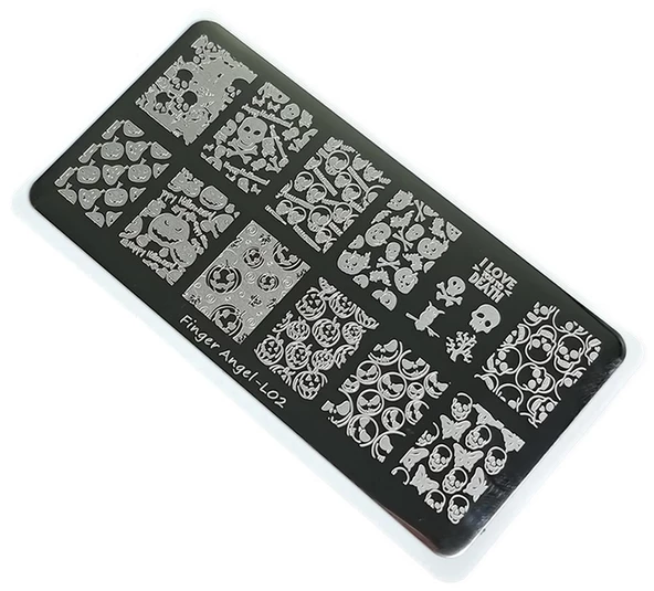 Nail Art Stamping Baskı Plakası FVL02 ürün görseli