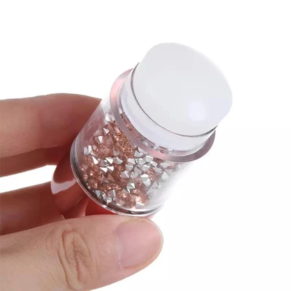 Çift Silikonlu Stamping Baskı ve French Uygulama Mühürü - 3