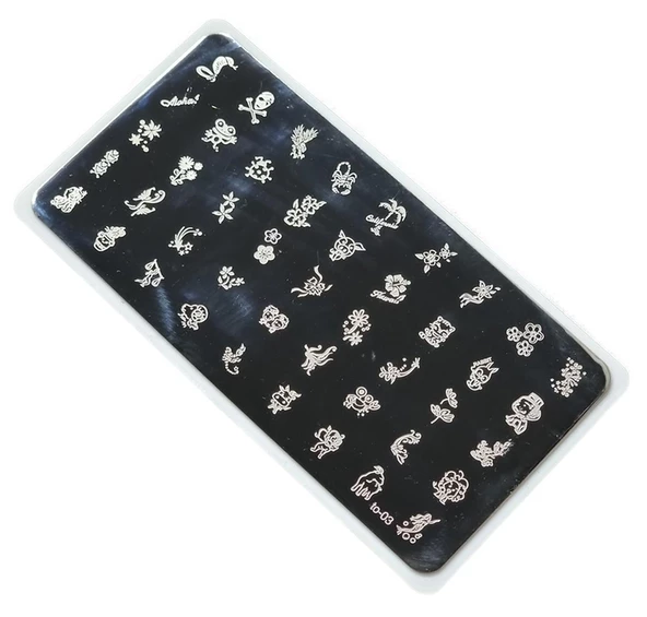 Nail Art Stamping Baskı Plakası