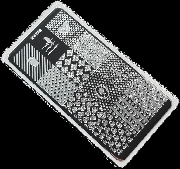 Nail Art Stamping Baskı Plakası