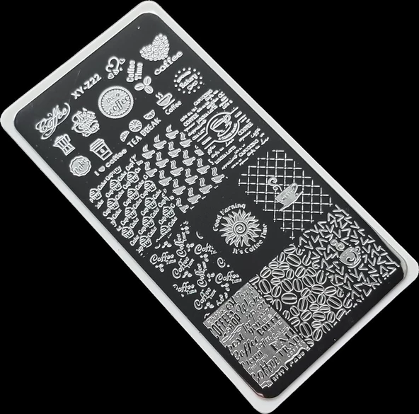 Nail Art Stamping Baskı Plakası