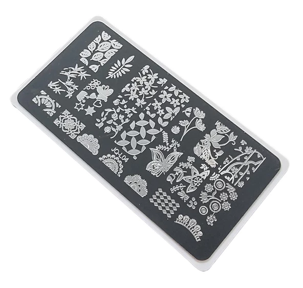 Nail Art Stamping Baskı Plakası