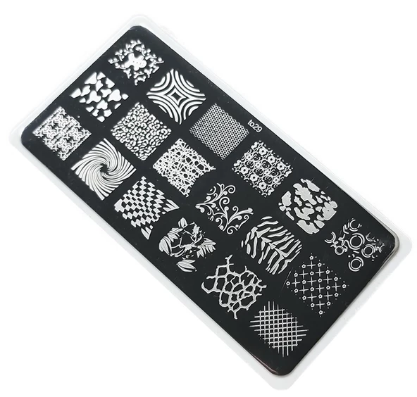 Nail Art Stamping Baskı Plakası ürün görseli