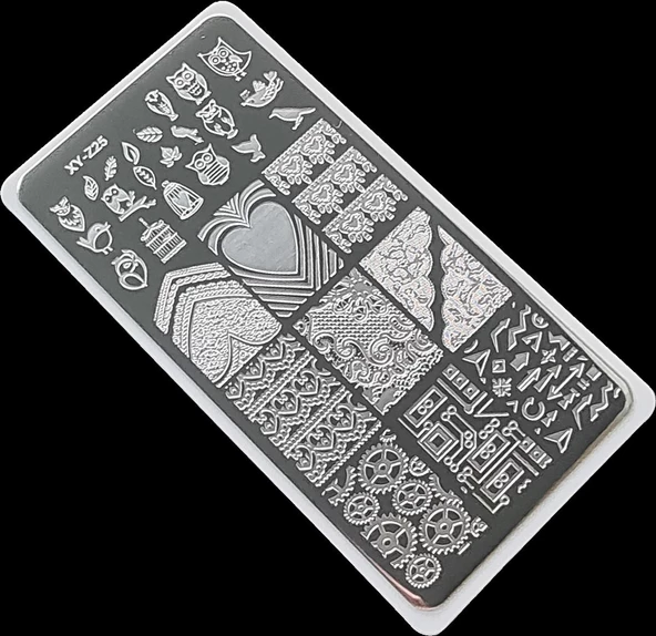 Nail Art Stamping Baskı Plakası