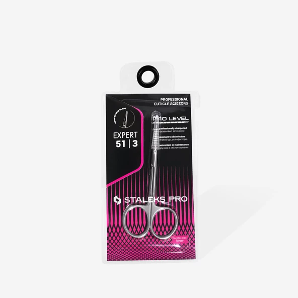 Staleks Profesyonel Manikür Kutikül Et Makası SE-51-3 - 4