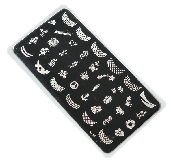 Nail Art Stamping Baskı Plakası ürün görseli