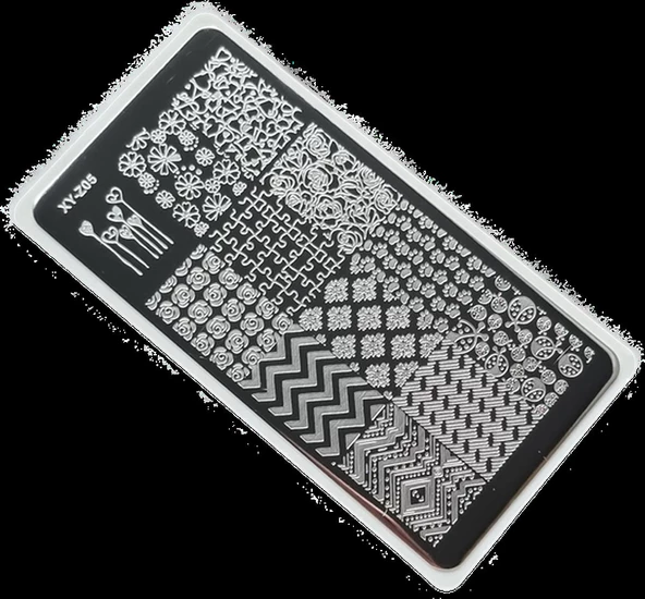 Nail Art Stamping Baskı Plakası