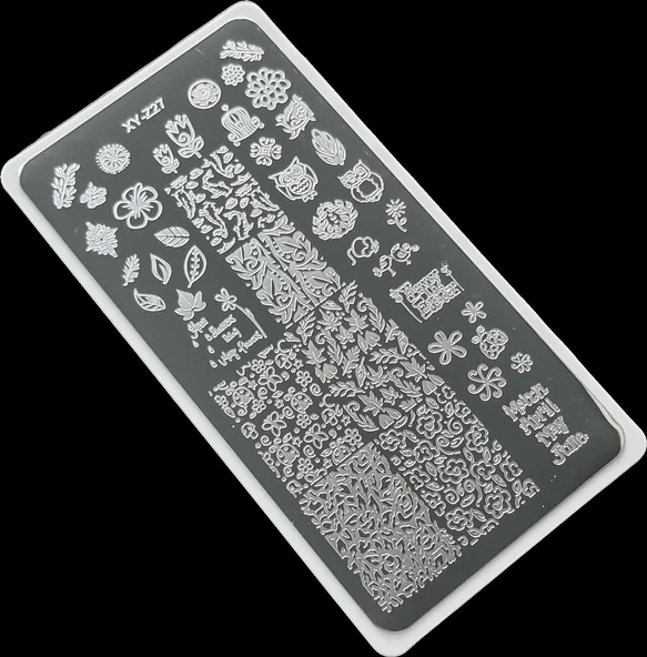 Nail Art Stamping Baskı Plakası