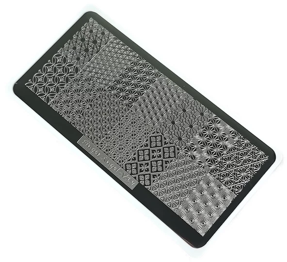 Nail Art Stamping Baskı Plakası VV19 ürün görseli