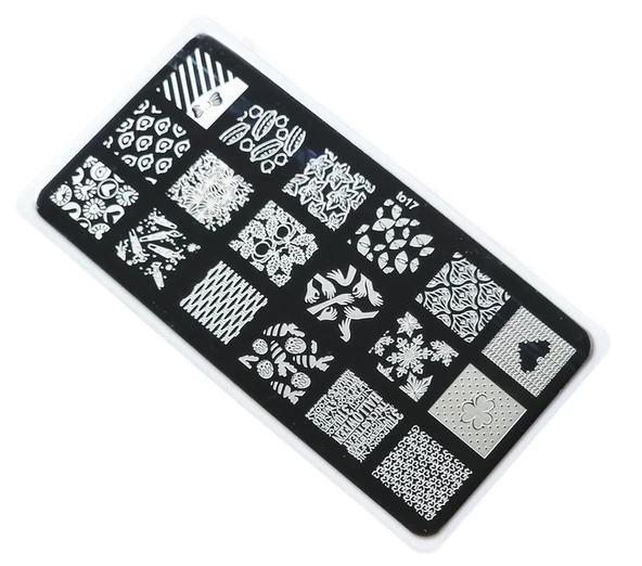 Nail Art Stamping Baskı Plakası ürün görseli