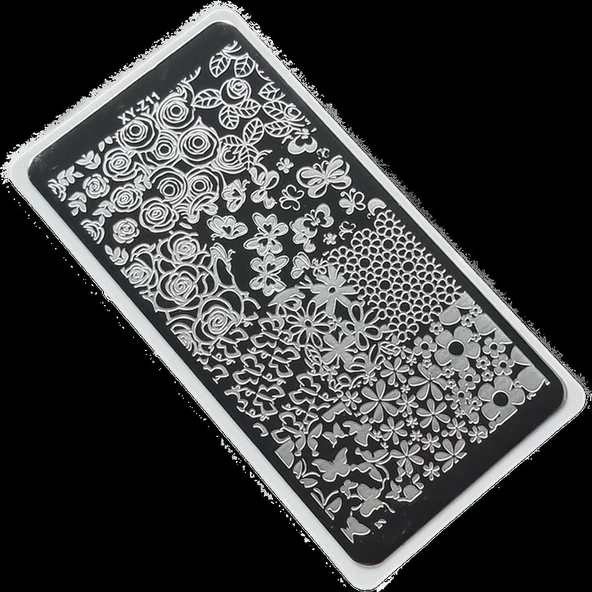 Nail Art Stamping Baskı Plakası ürün görseli
