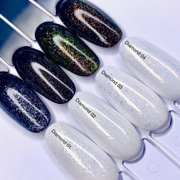 Nail Republic Diamond Top Simli 10ml 03 - Resim 2