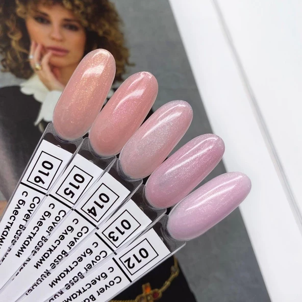 Nail Republic Cover Base Simli 10ml 12 - Resim 2