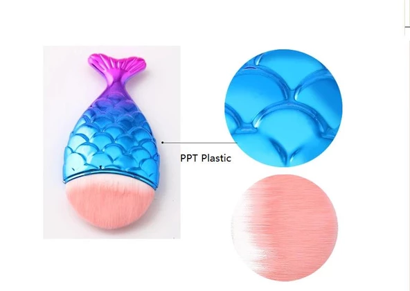 Tırnak Toz Fırçası Balık - 3