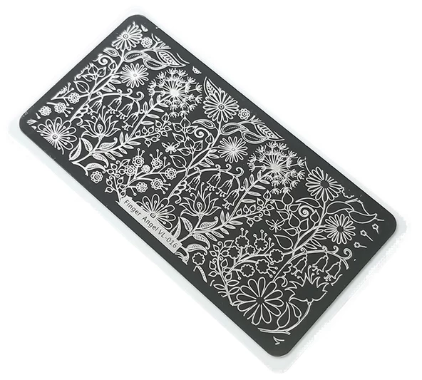 Nail Art Stamping Baskı Plakası VL16