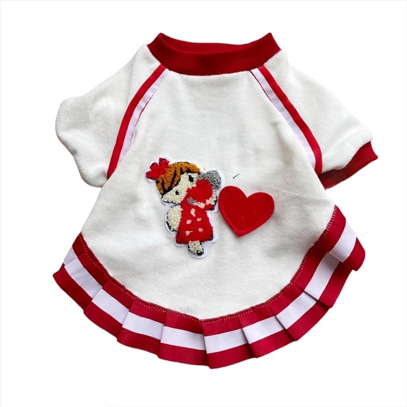 Teresa Girl Sweat Elbise by Kemique Köpek Kazağı - 4