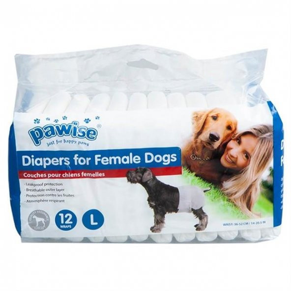 Pawise Dişi Köpek Alt Bağlama Bezi 15-19 Kg L