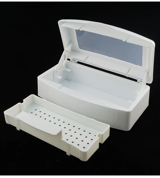 Manikür Pedikür Aletleri Dezenfeksiyon Kutusu - 2