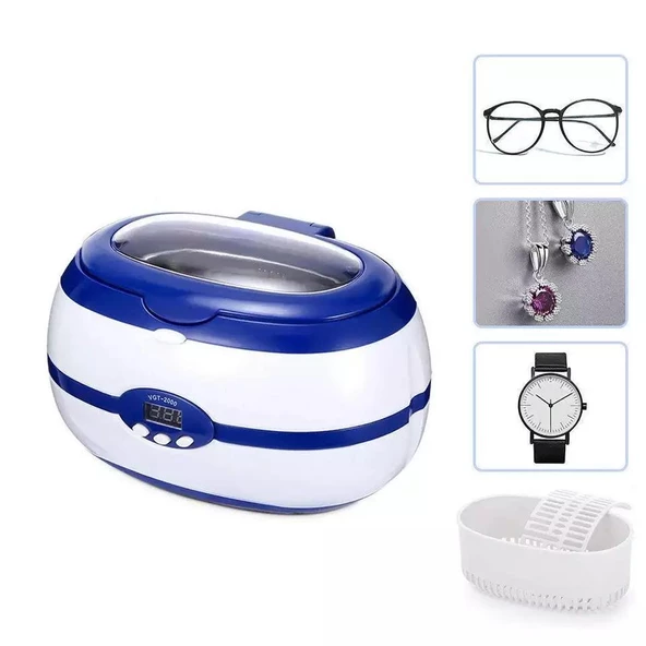 Mini Ultrasonik Temizleyici 35W Ultrasonic Cleaner GT SONIC - 4