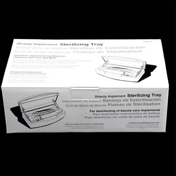 Manikür Pedikür Aletleri Dezenfeksiyon Kutusu - 5