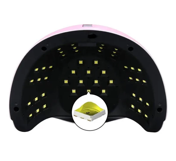 Manikür Tırnak Kurutucu UV Led Lamba Pembe 120W - 3