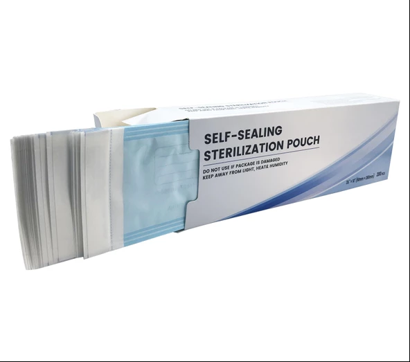 Alet Sterilizasyon Zarfı - İndikatörlü Sterilizasyon Paketi 90x260mm (200 Adet)