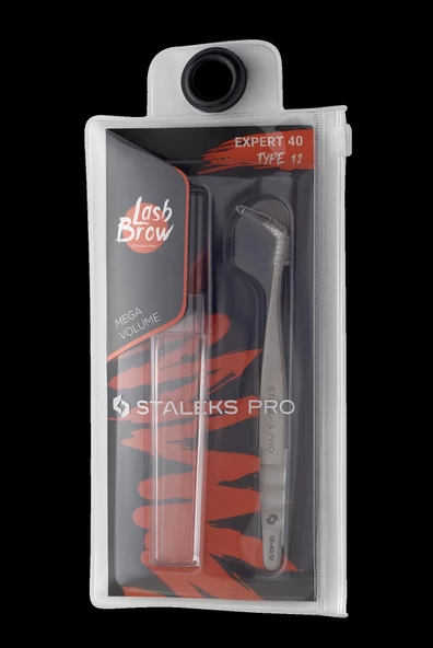 Staleks Expert Pro Mega Volume Kirpik Cımbızı 10mm ürün görseli